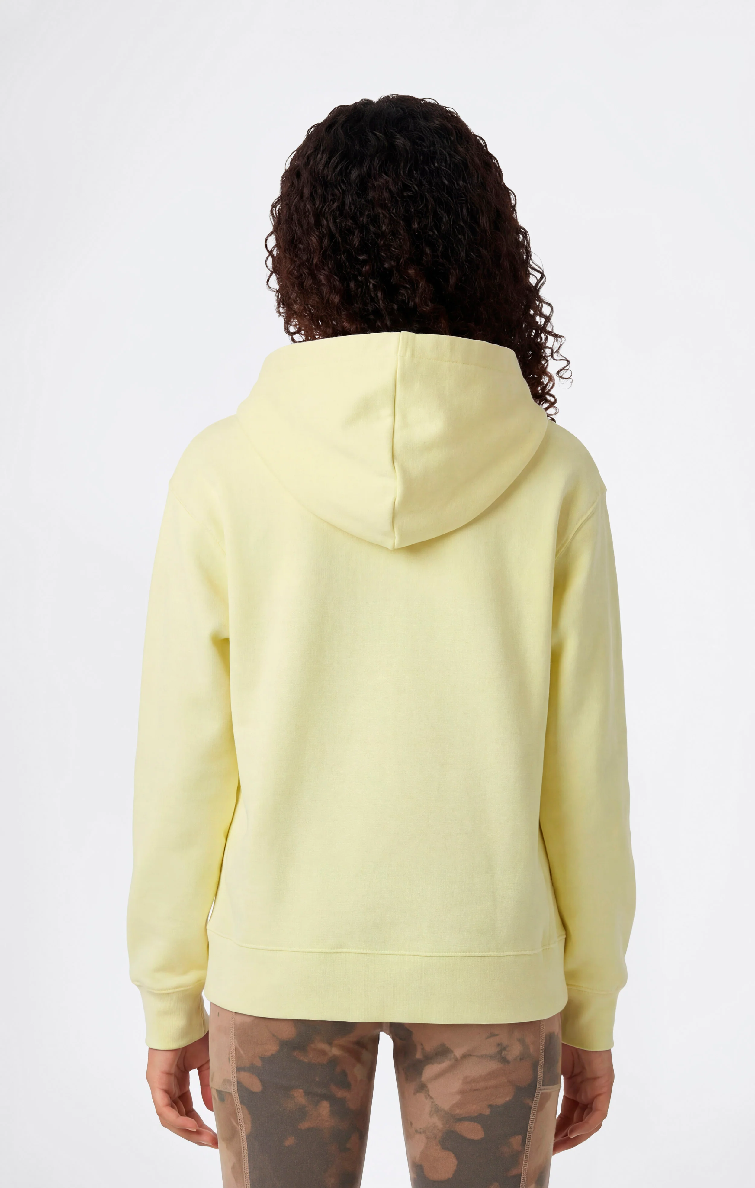 Girls’ Lightweight Hooded Sweatshirt with Tonal Embroidered “C” Logo Icons - Image 3