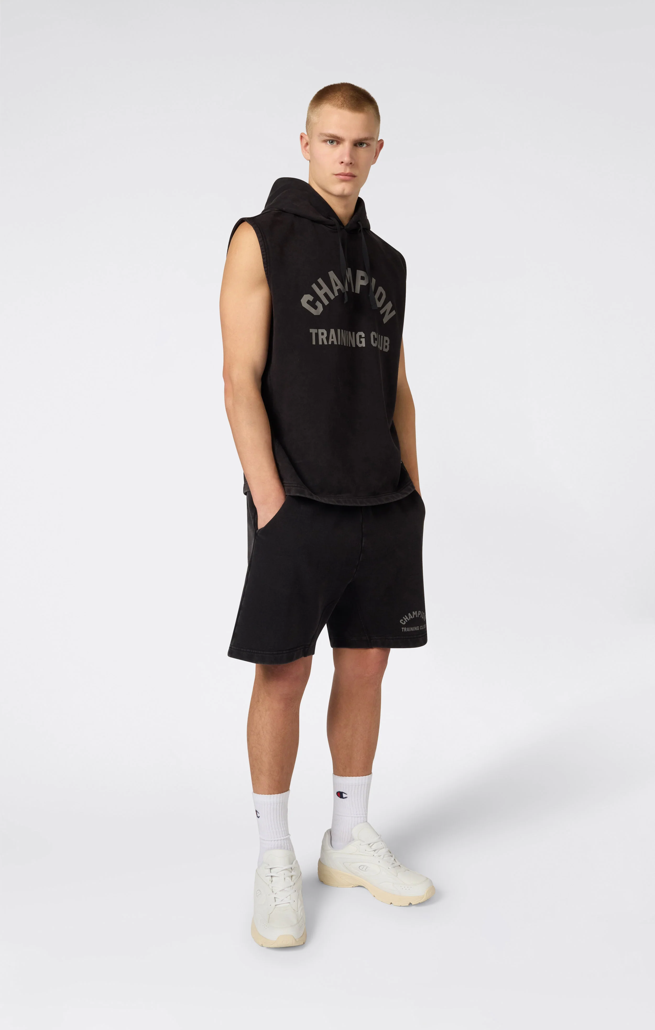 Men’s Boxing-Inspired Hooded Tank Top - Image 2