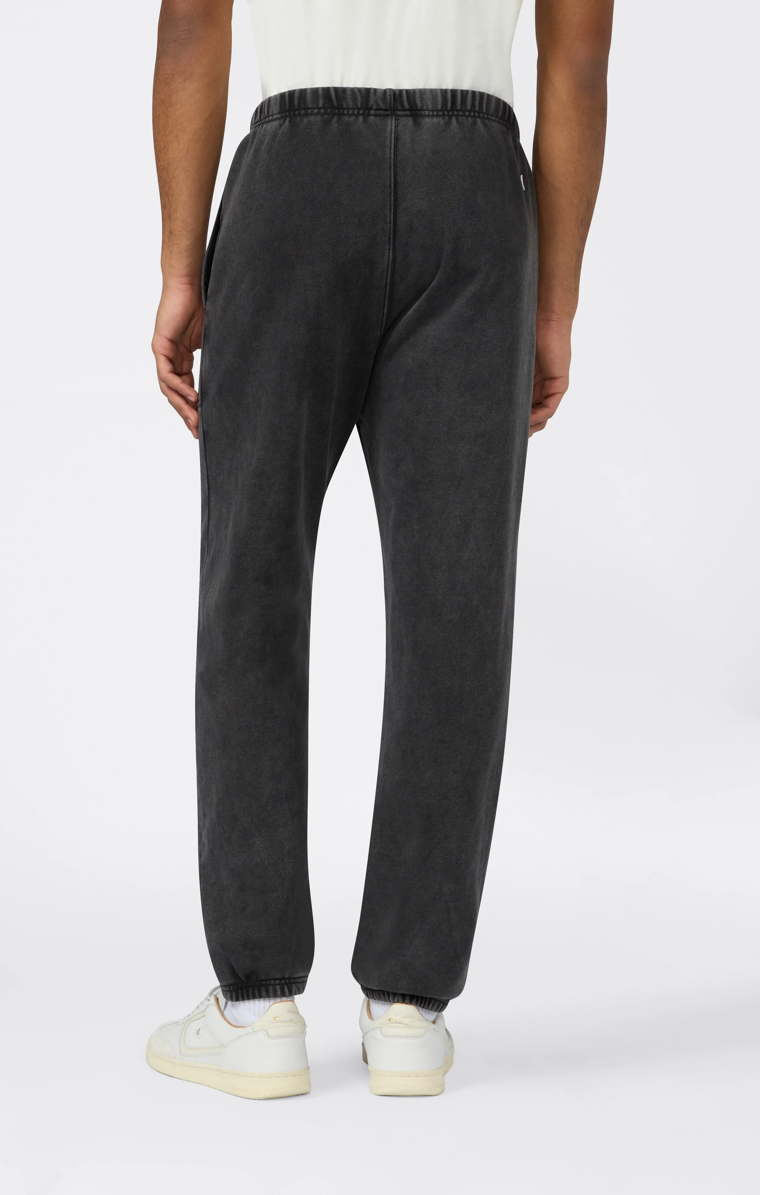 Men’s Elasticated Pants with Washed Effect Icons - Image 3