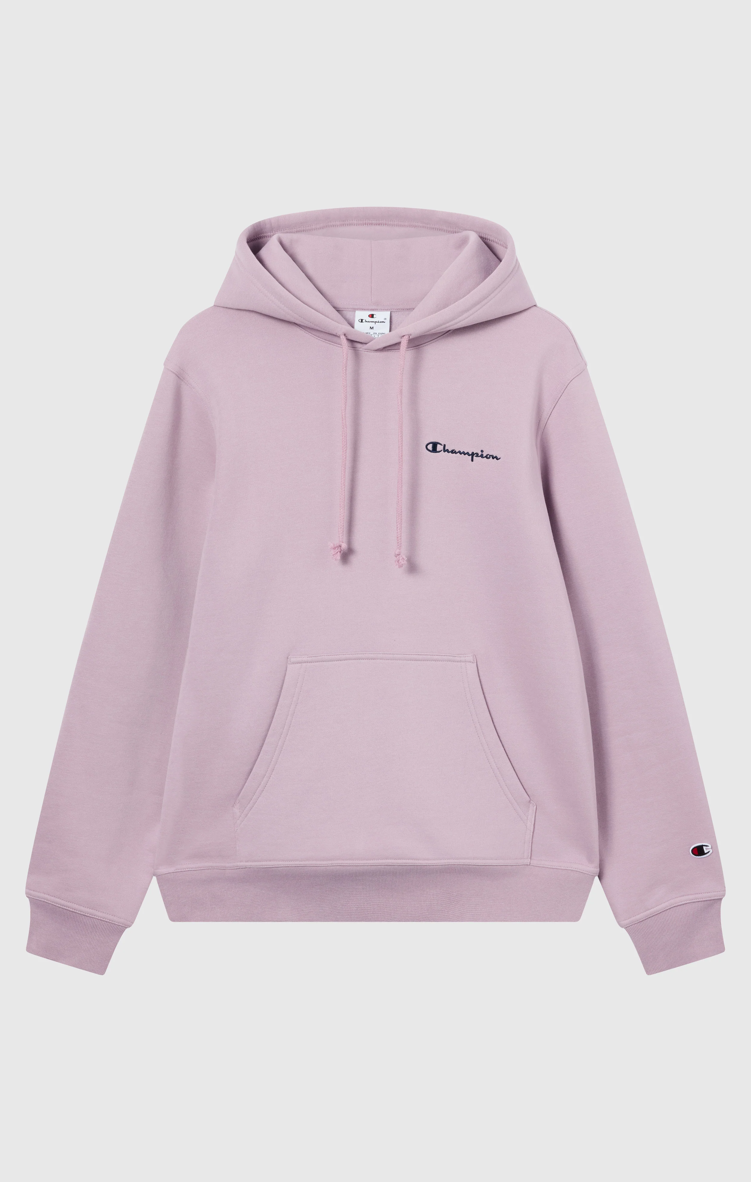 Men’s Fleece Hoodie with Small Embroidered Logo Icons - Image 5