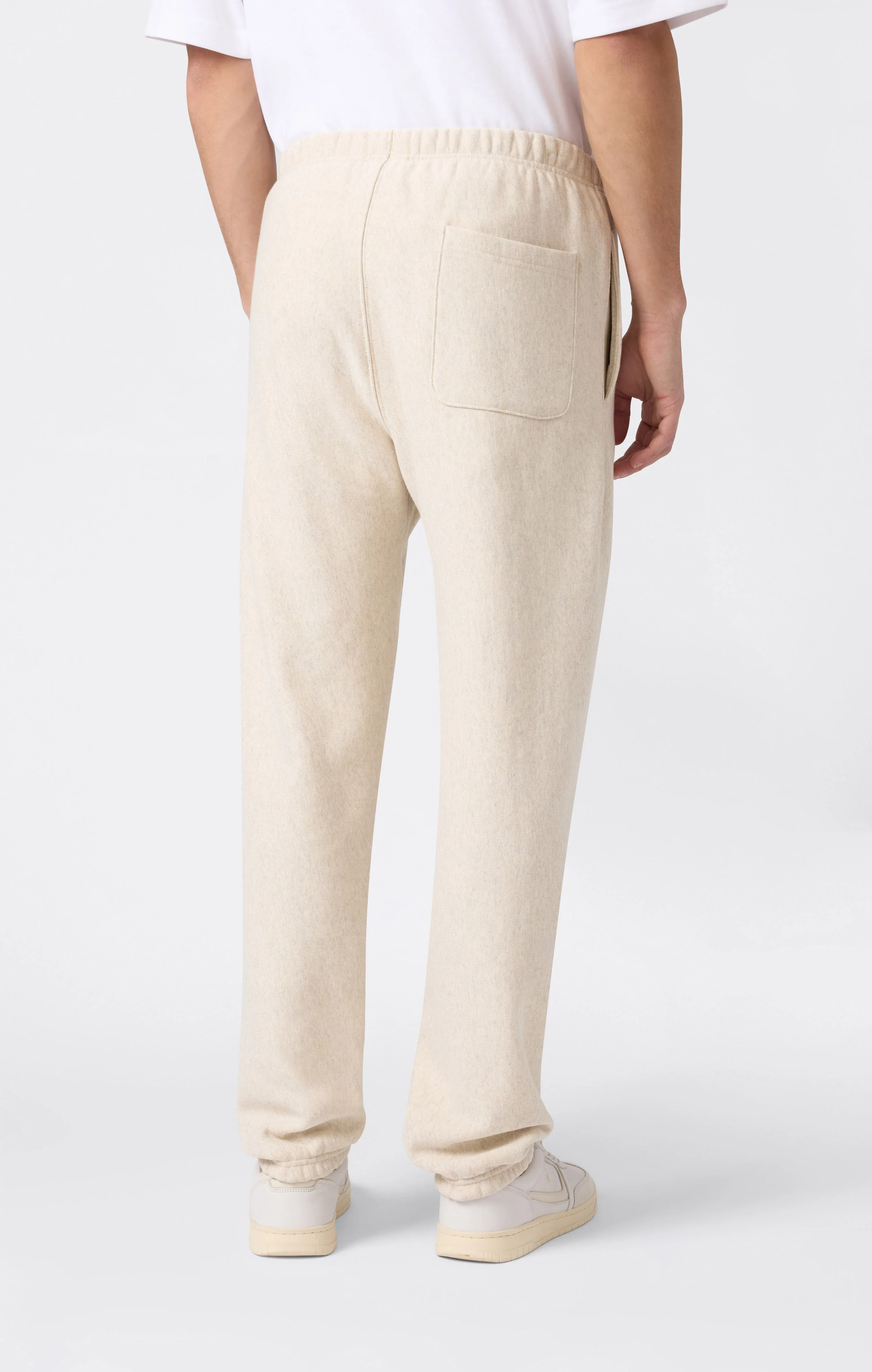 Men’s Lightweight Jogger Pants with Elastic Cuff Reverse Weave - Image 3