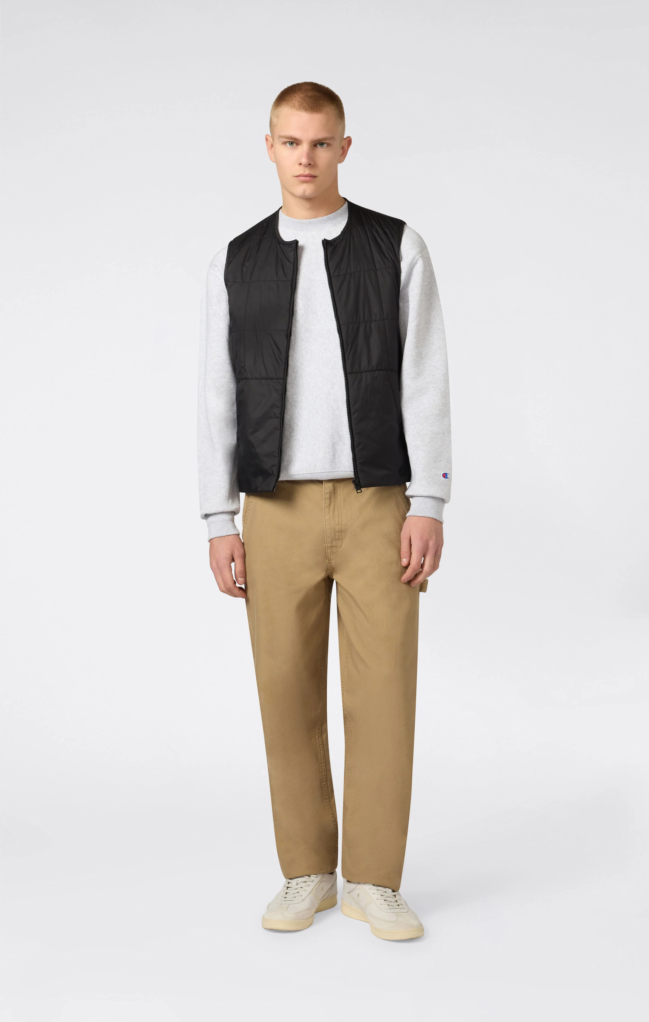 Men’s Padded Full Zip Vest - Image 2