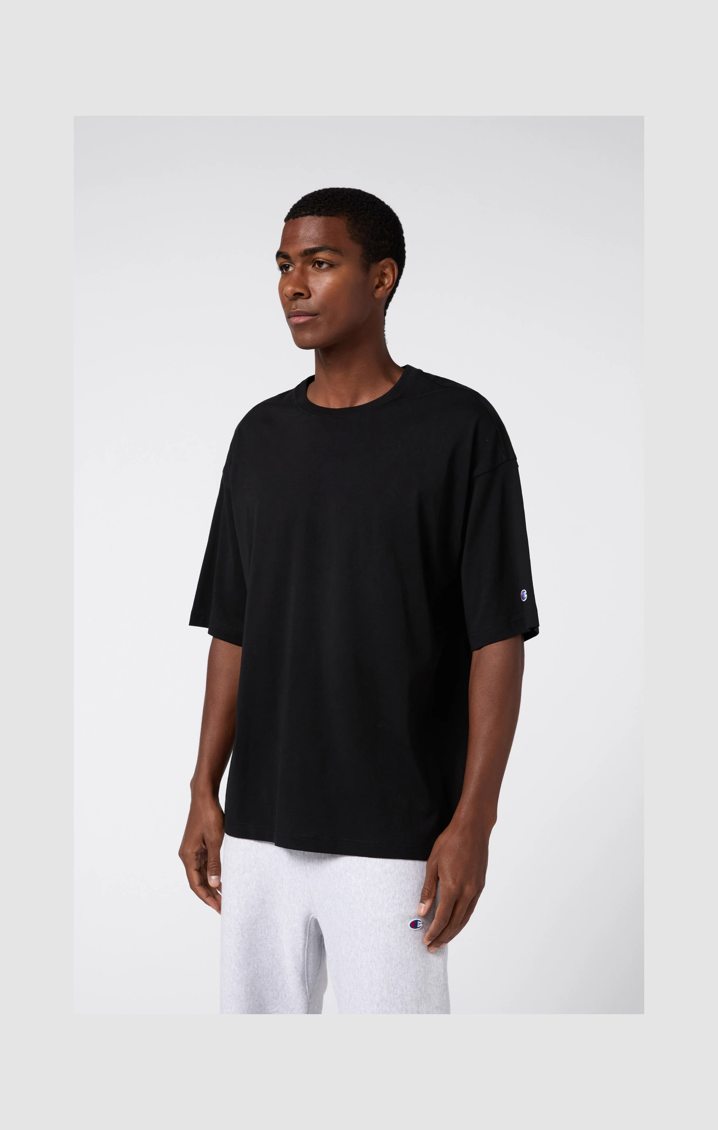 Men's T-Shirt in Heavy Cotton Jersey T-Shape - Image 3