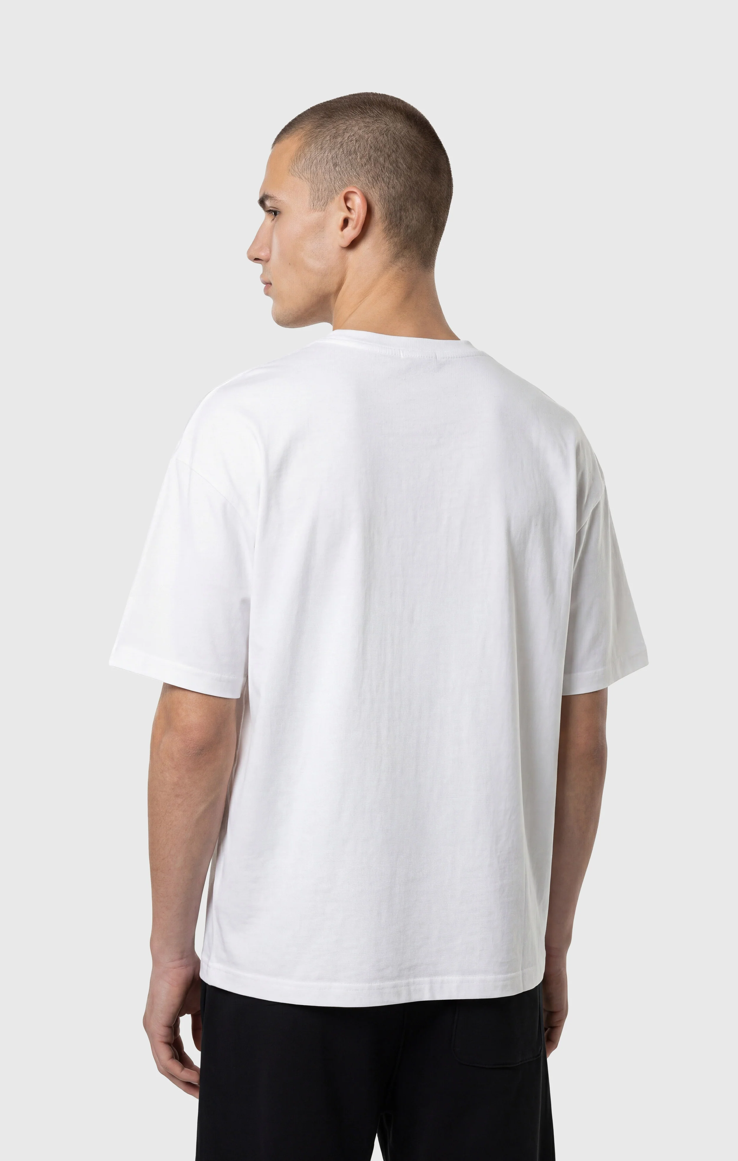 Men's T-Shirt in Heavy Cotton Jersey T-Shape - Image 3