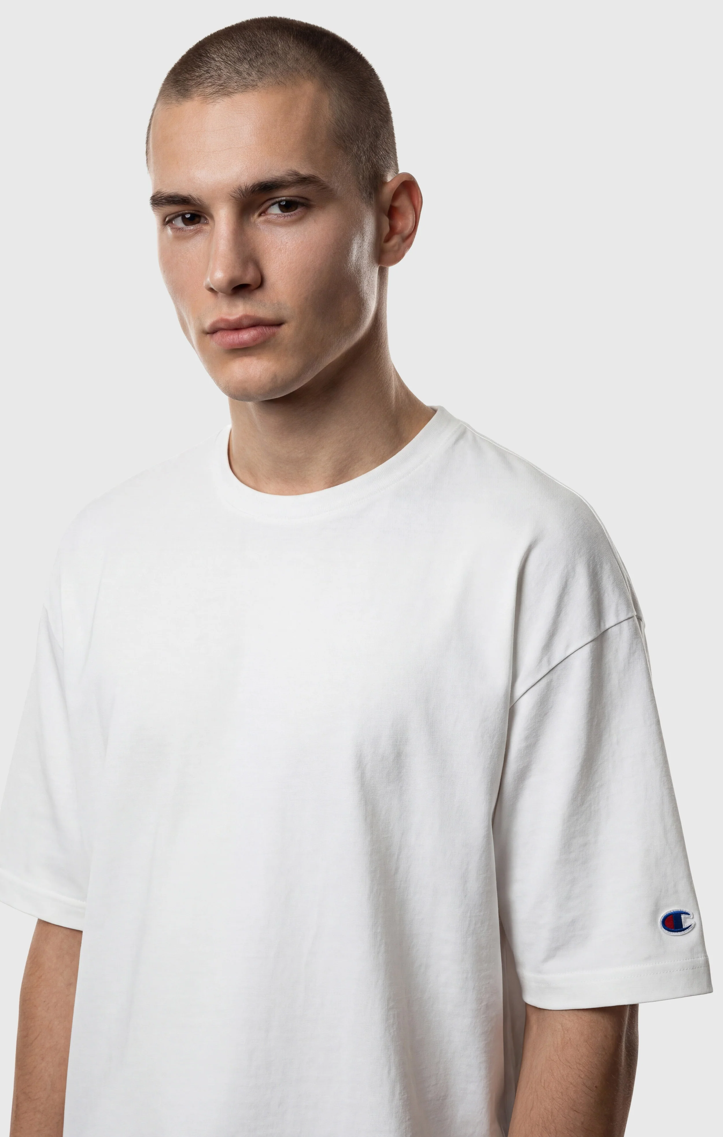 Men's T-Shirt in Heavy Cotton Jersey T-Shape - Image 4