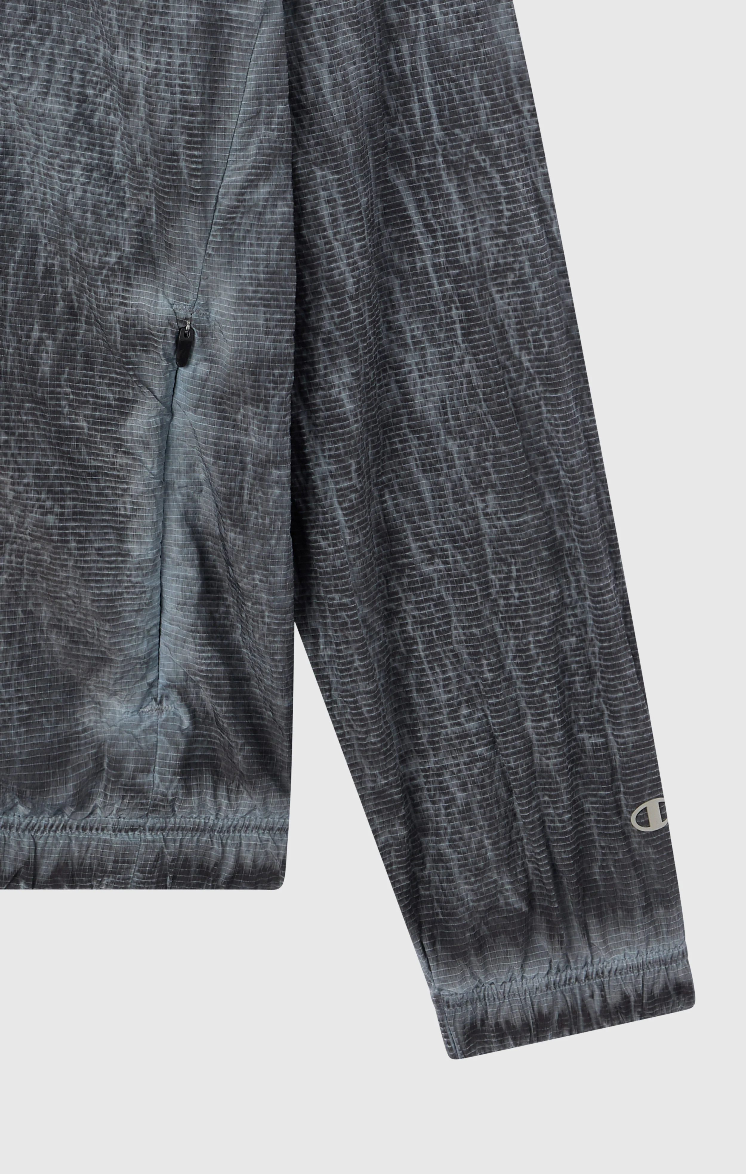 Men’s Washed Full Zip Nylon Top - Image 7