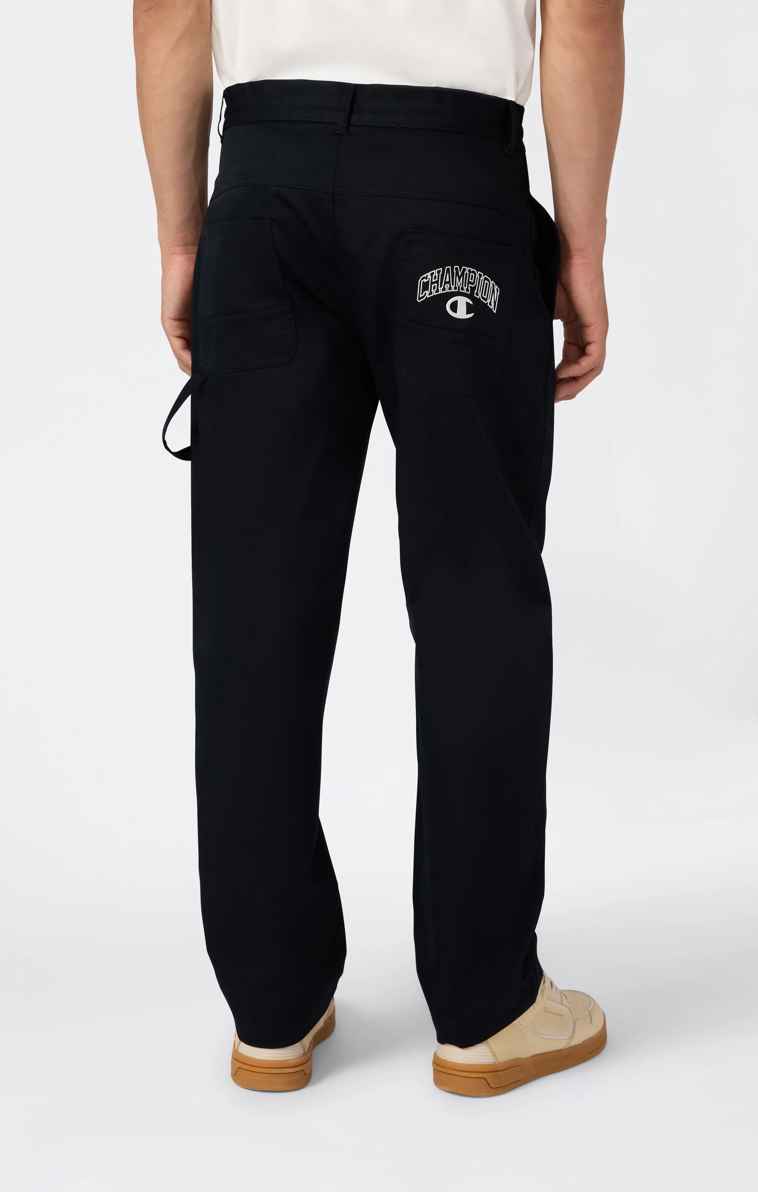 Men’s Woven Straight Hem Pants Street Varsity - Image 3
