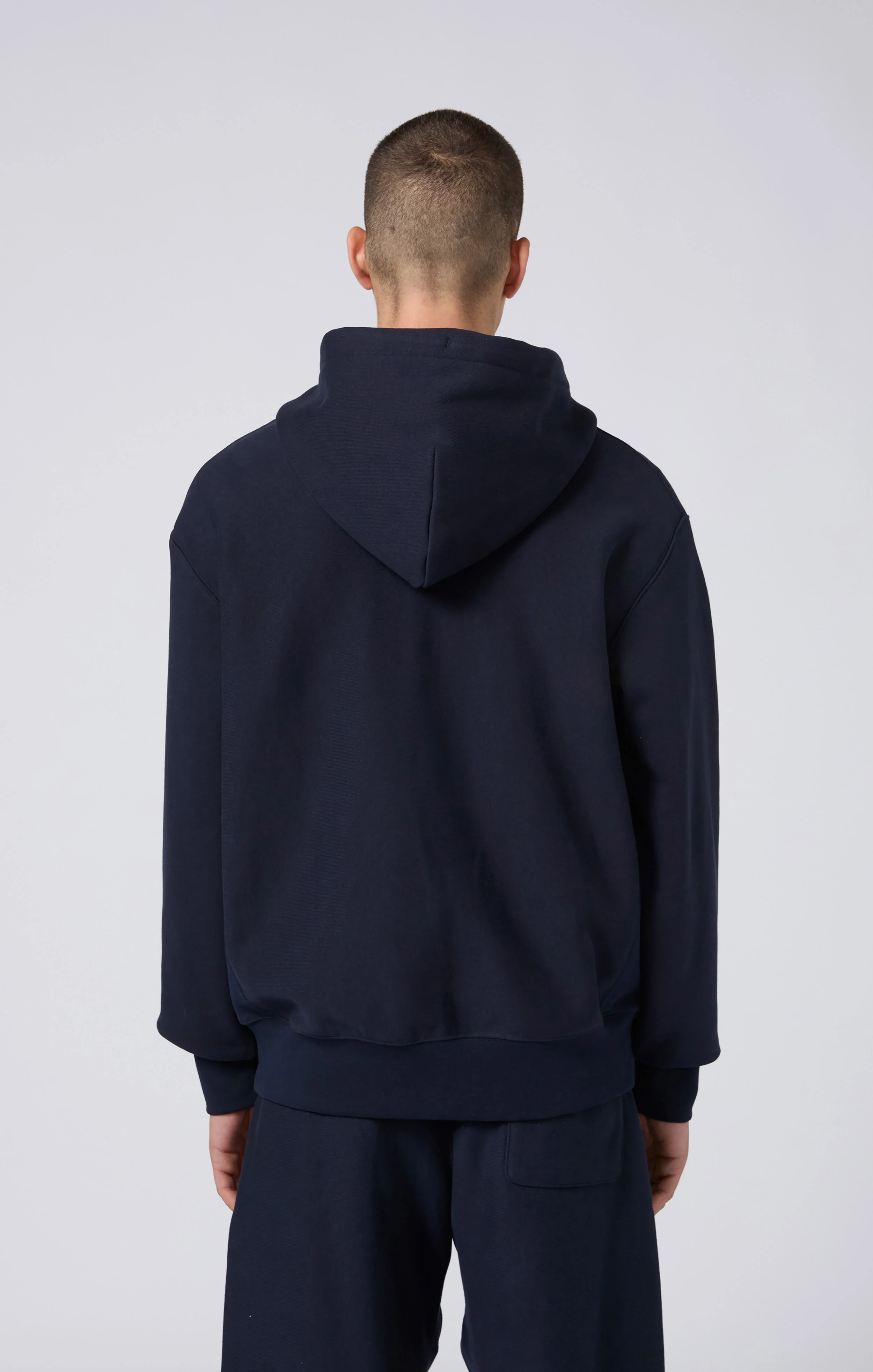 Reverse Weave Men's Fleece Zip Up Hoodie Dukes Cupboard x Champion - Image 3