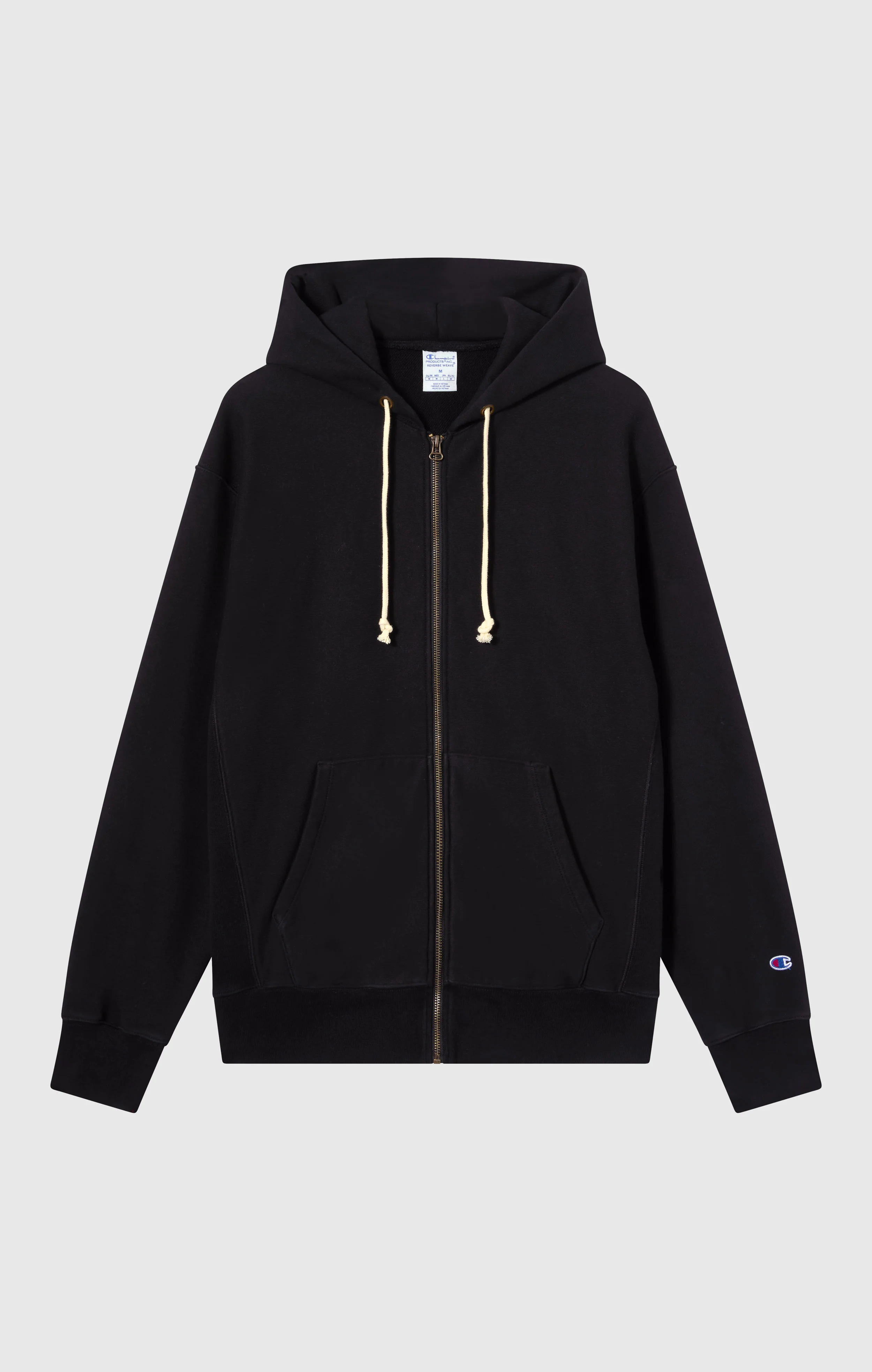Men’s Full Zip Hoodie Sweatshirt Reverse Weave - Image 5