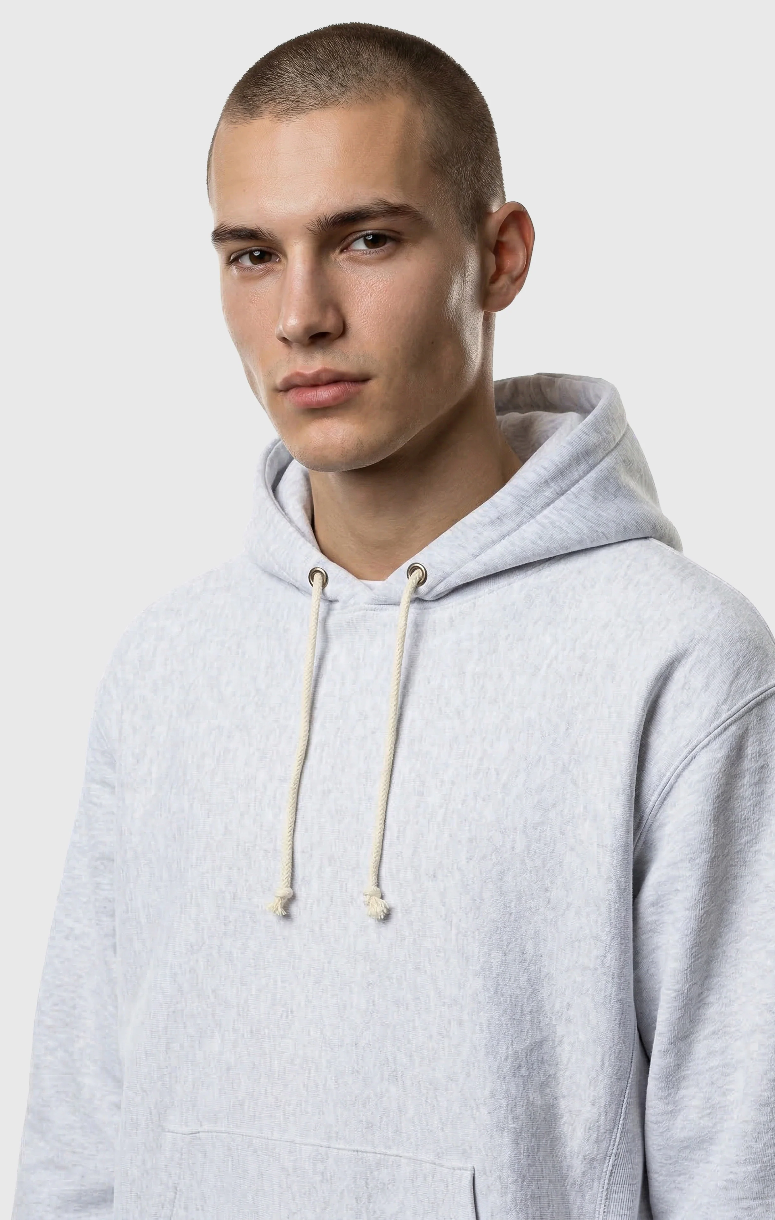 Men’s Lightweight Hooded Sweatshirt Reverse Weave - Image 4