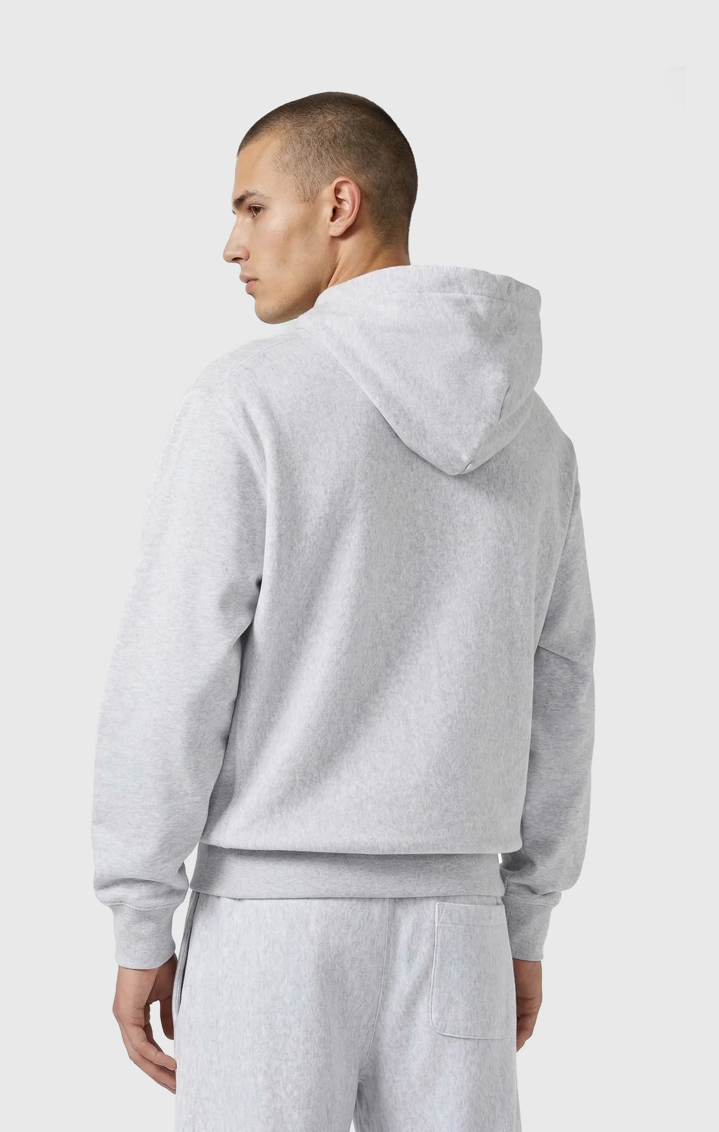 Reverse Weave Men's Loose Fit Hoodie - Image 3