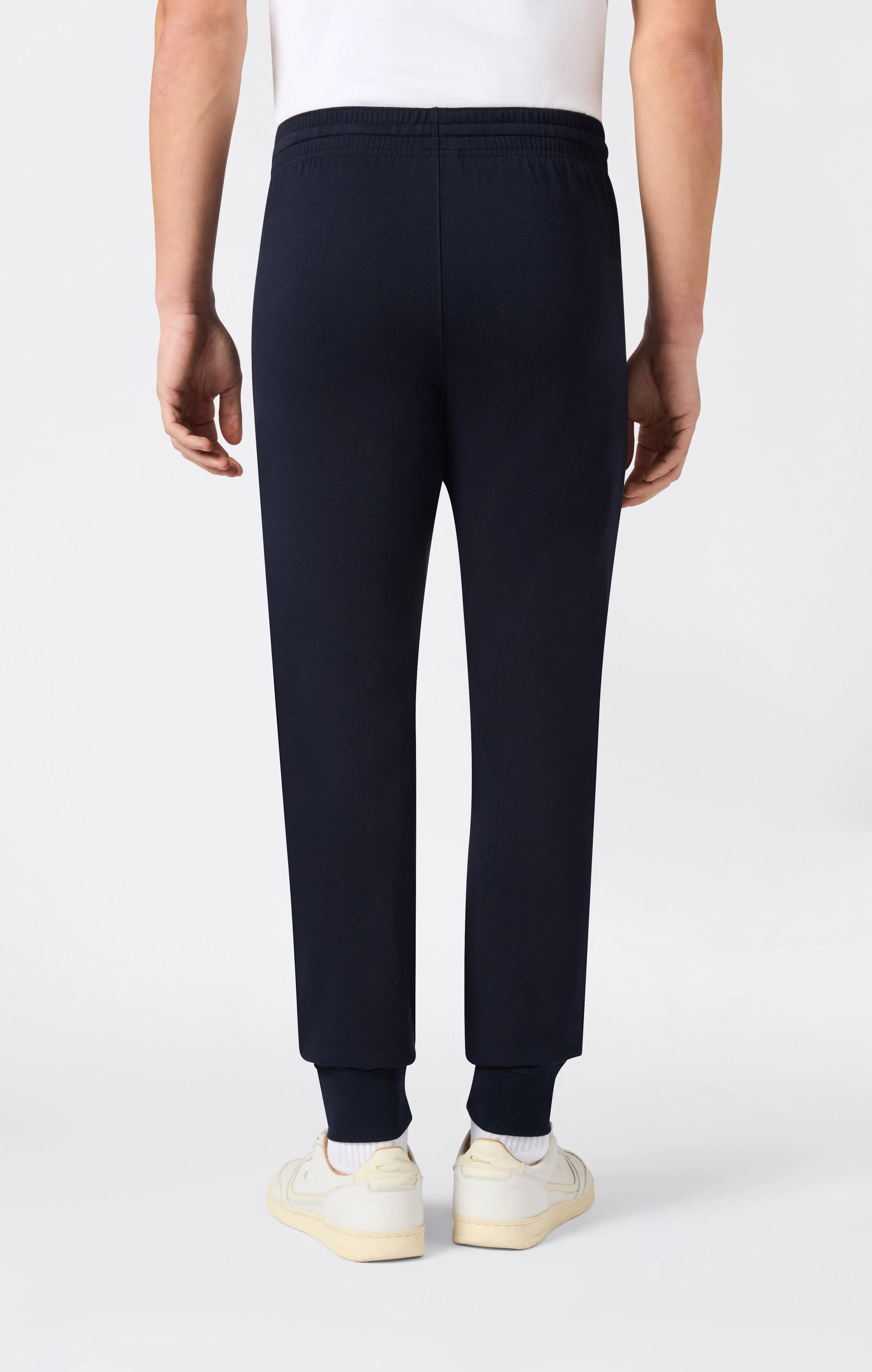 Slim Fit Men's Light Rib Cuff Pants with Zip Pockets Icons - Image 3