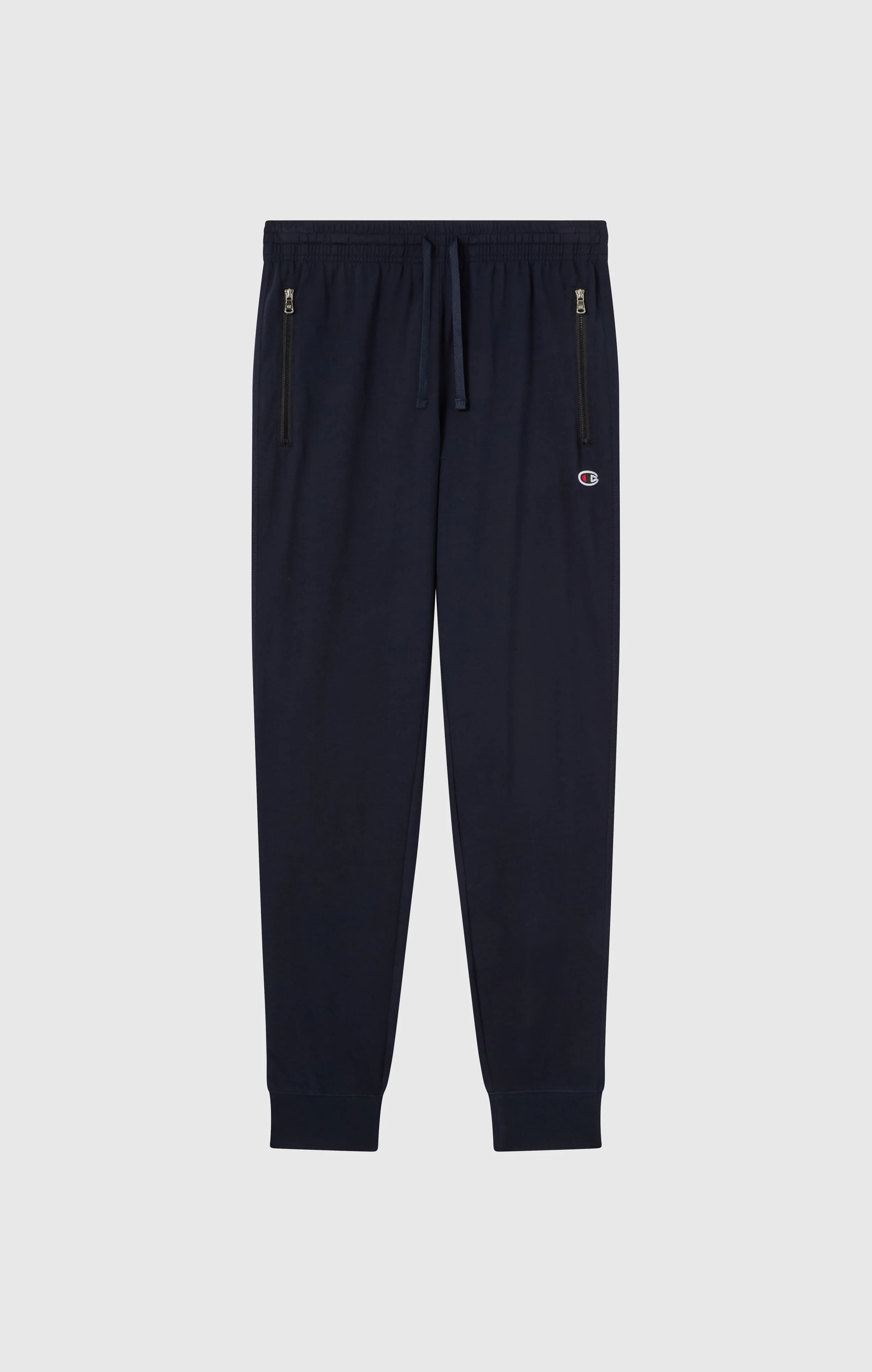 Slim Fit Men's Light Rib Cuff Pants with Zip Pockets Icons - Image 5
