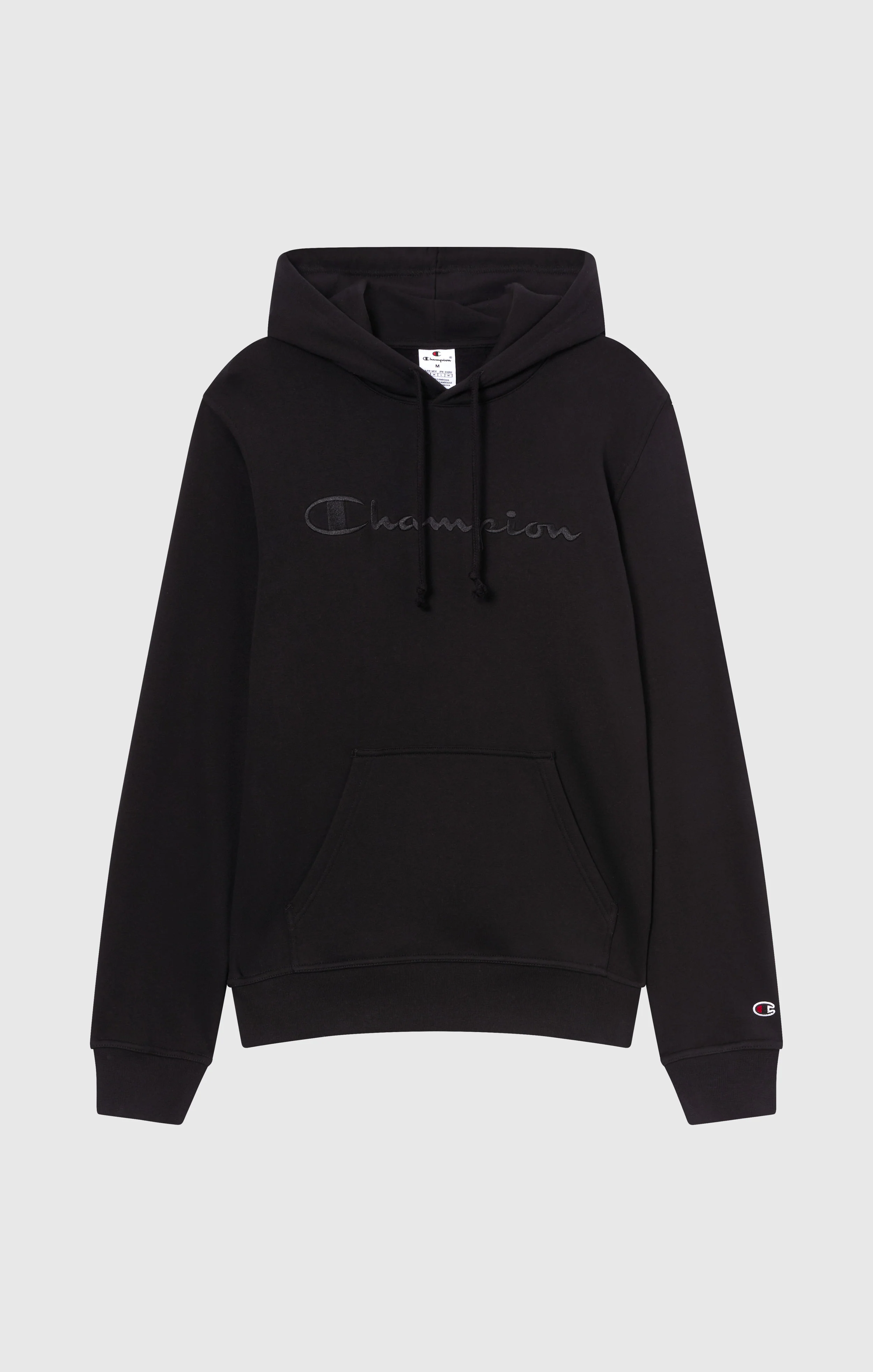 Men’s Fleece Hoodie with Big Embroidered Logo Icons - Image 6