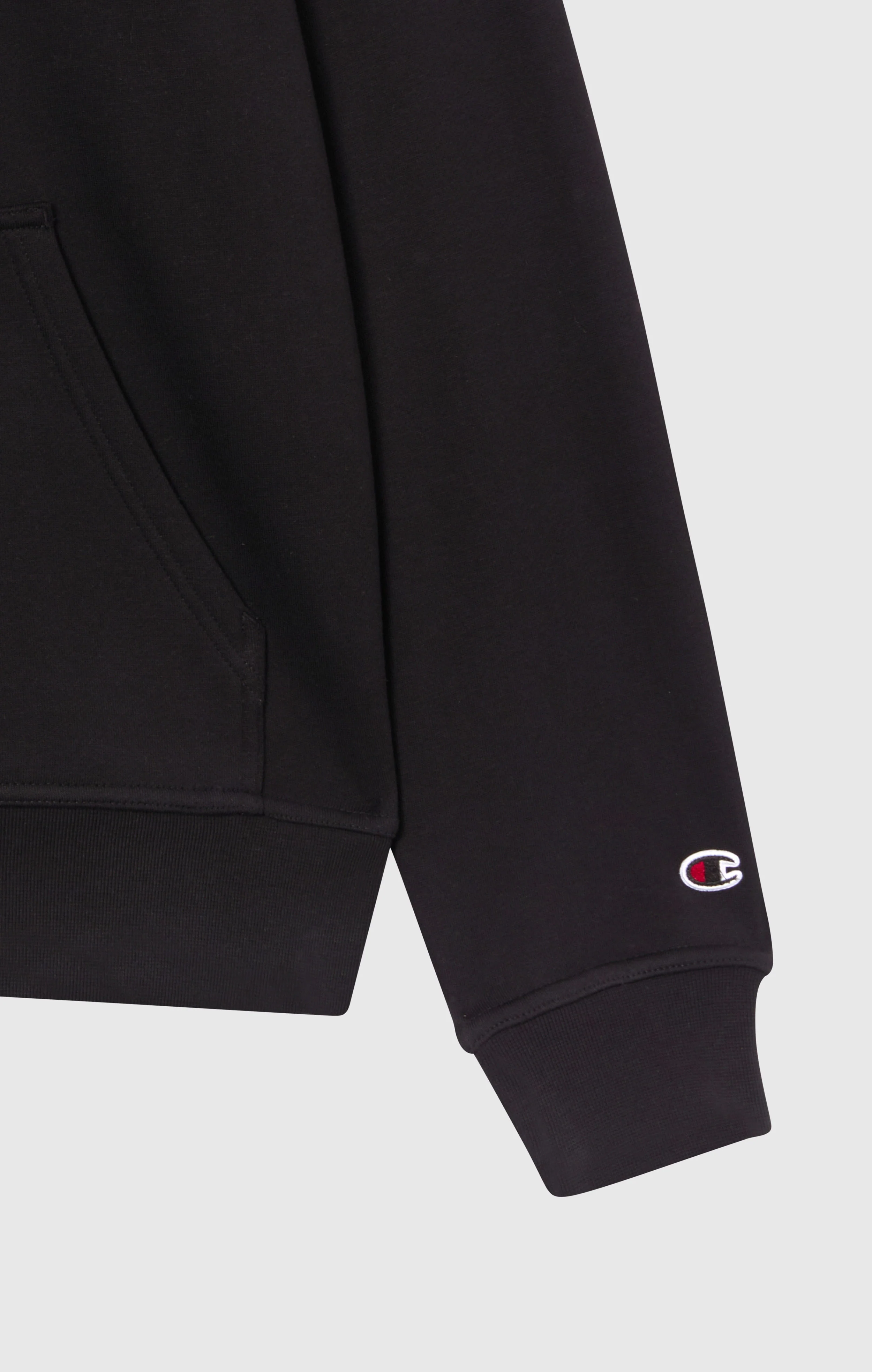 Men’s Fleece Hoodie with Big Embroidered Logo Icons - Image 7