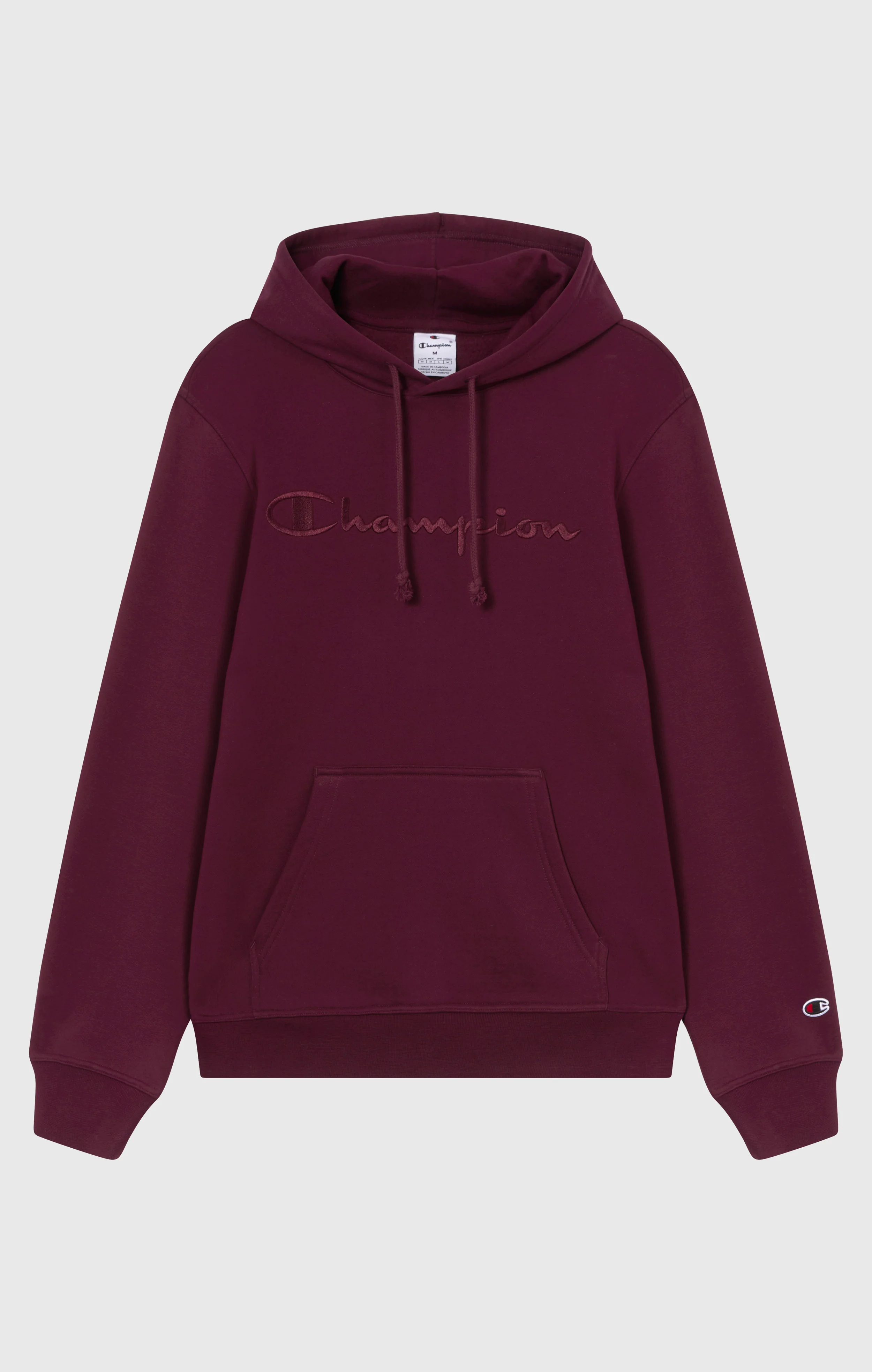 Men’s Fleece Hoodie with Big Embroidered Logo Icons - Image 6