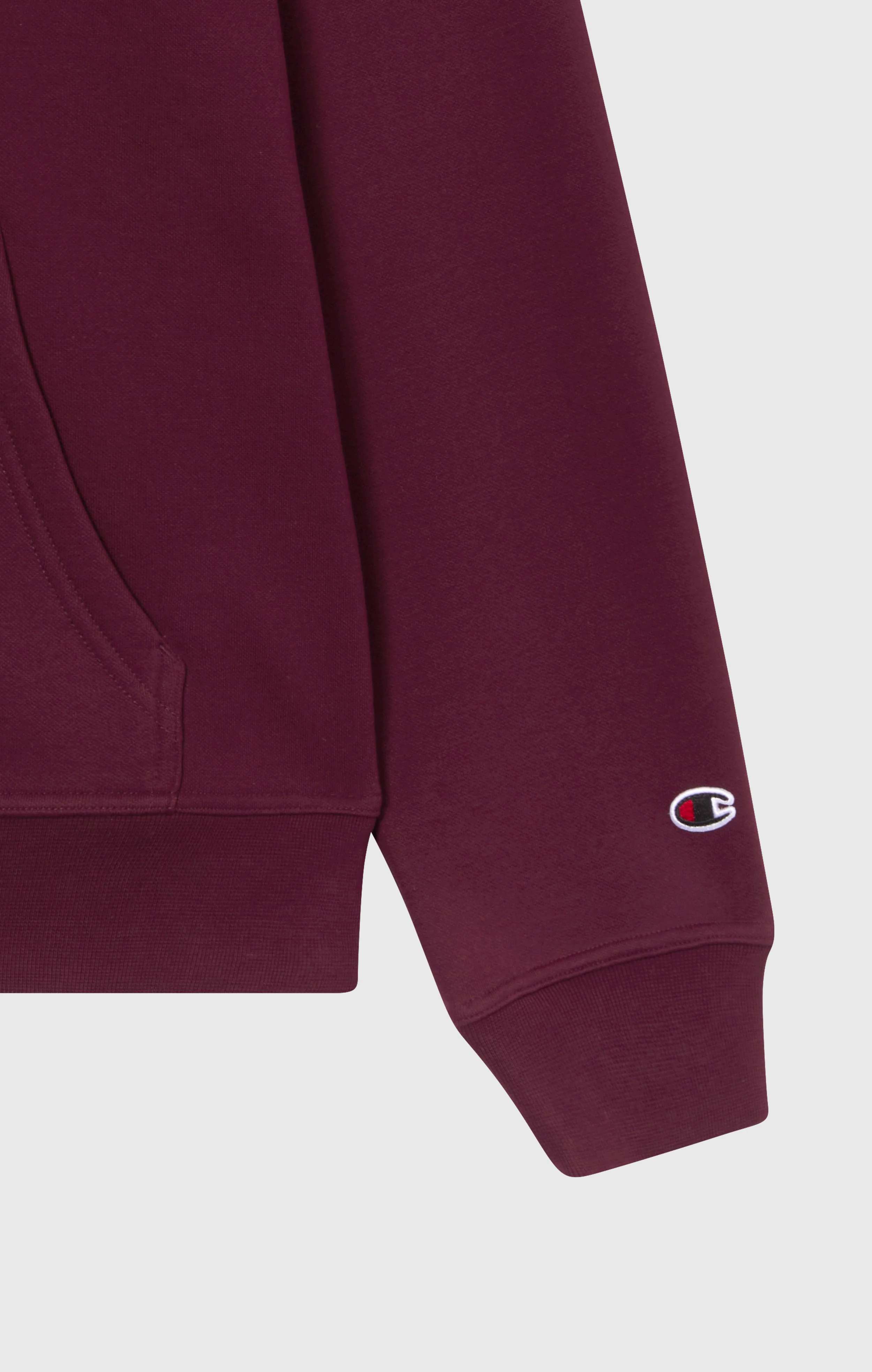 Men’s Fleece Hoodie with Big Embroidered Logo Icons - Image 7