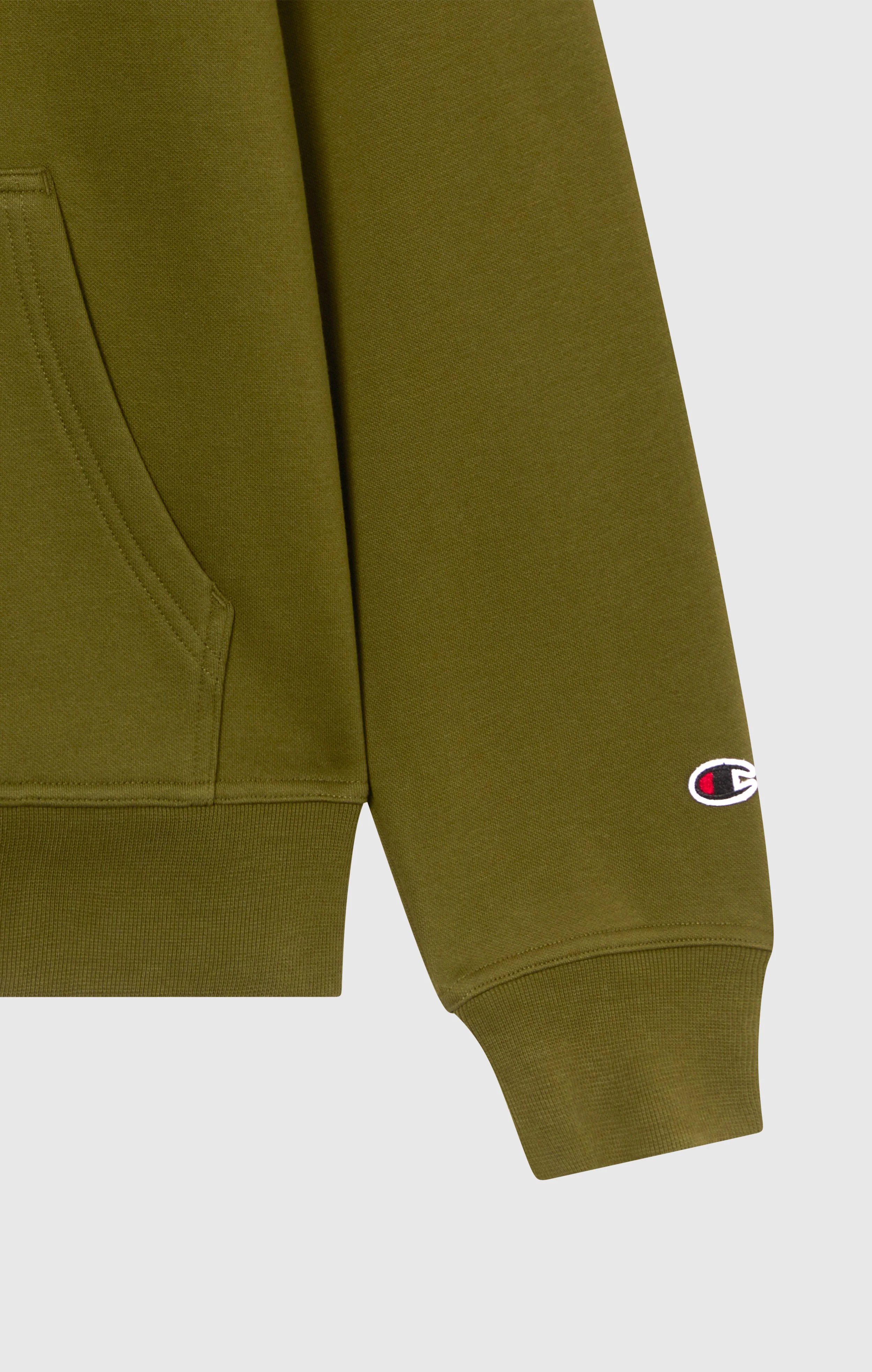 Men’s Fleece Hoodie with Big Embroidered Logo Icons - Image 7