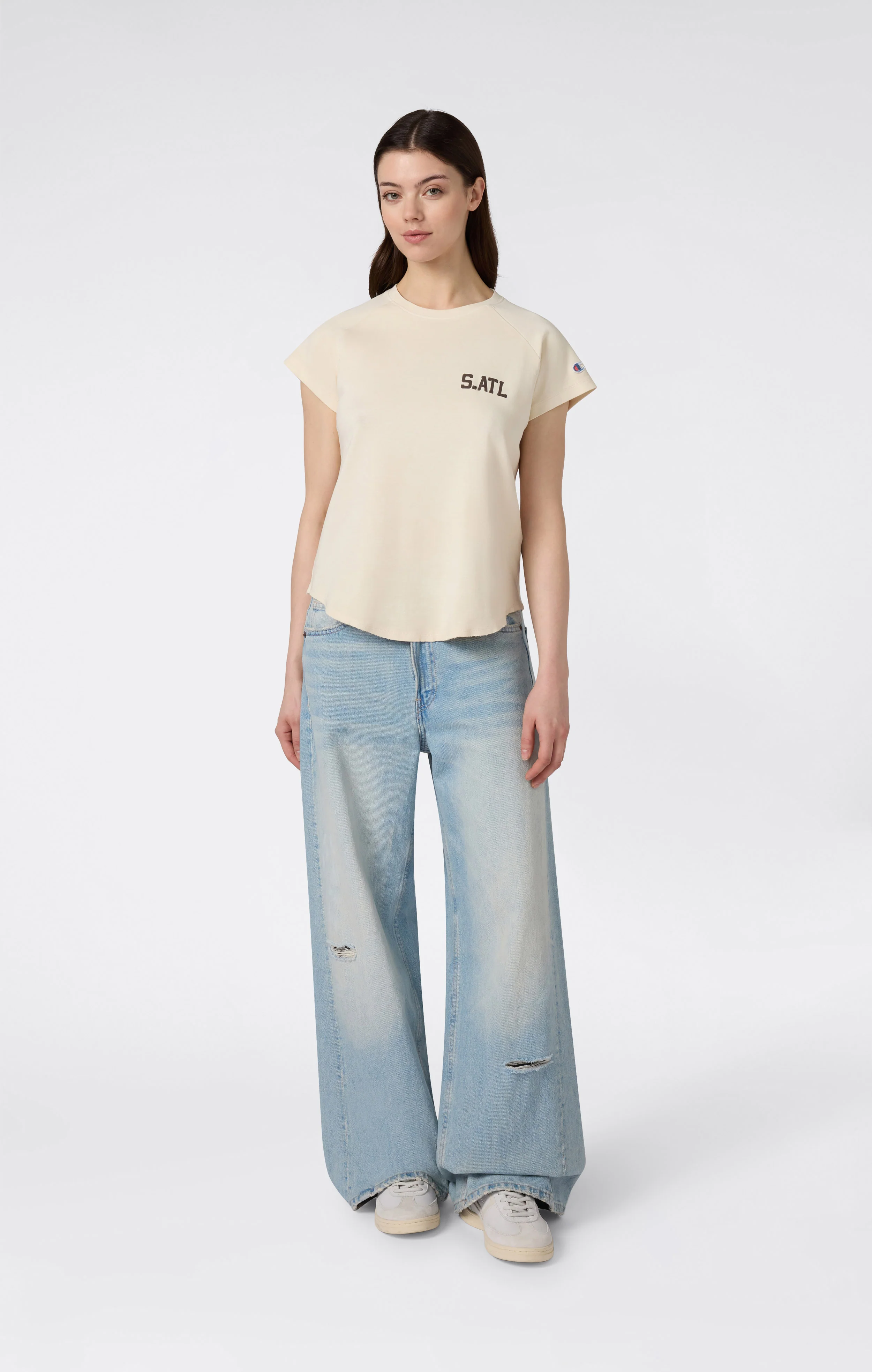 Women’s East West Crewneck T-Shirt - Image 2