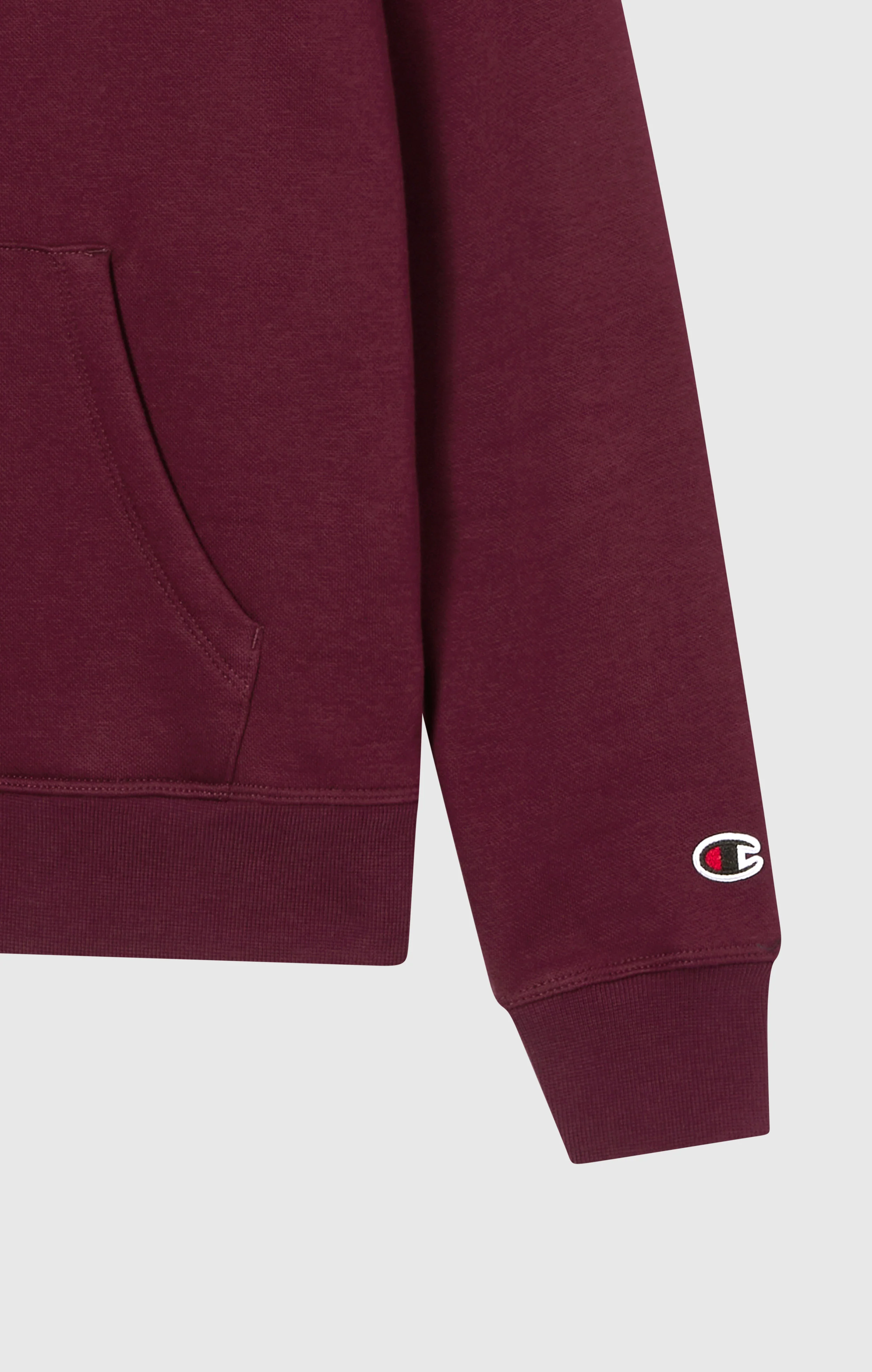 Women’s Fleece Hoodie with Big Embroidered Logo Icons - Image 6