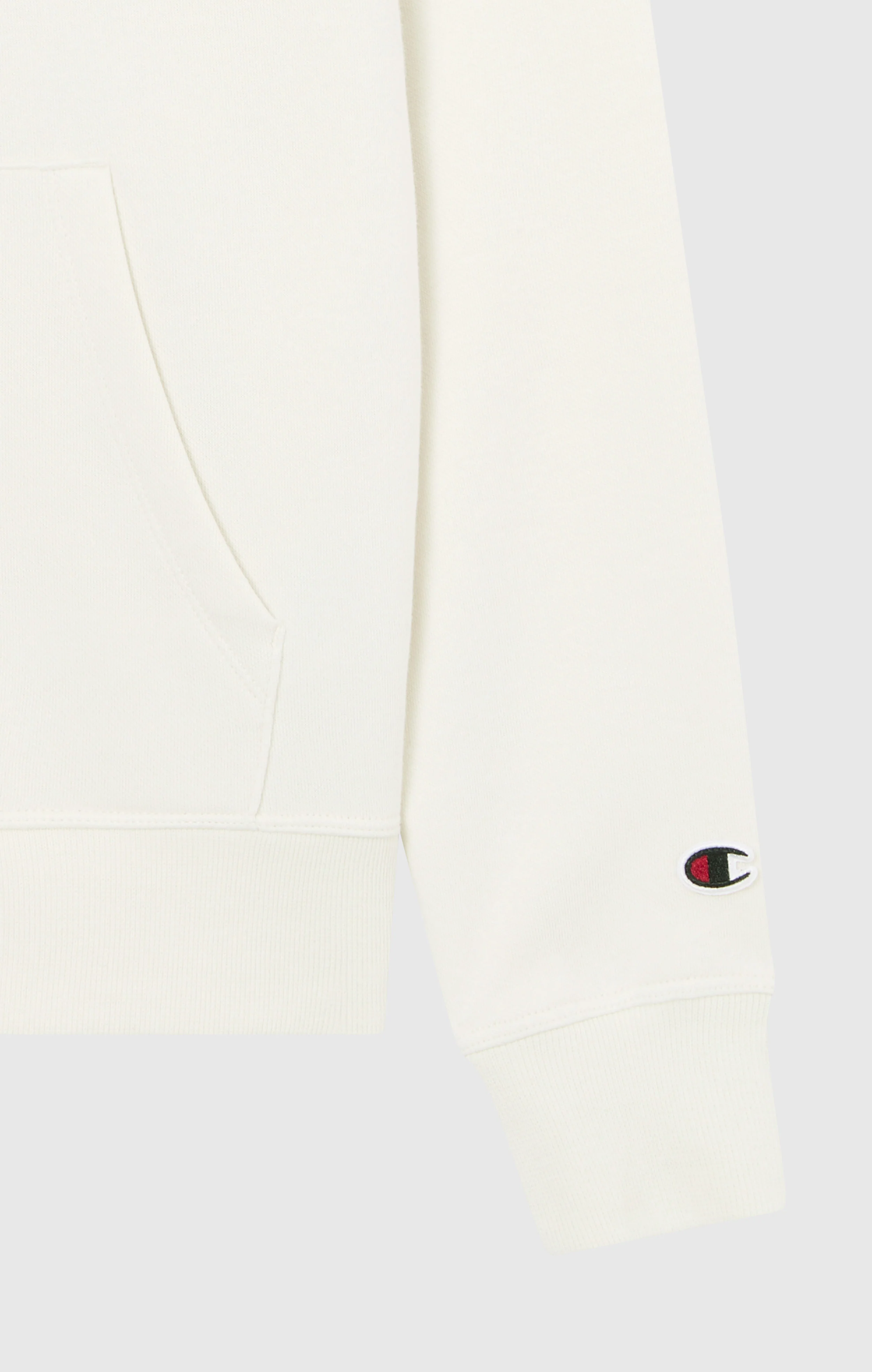 Women’s Fleece Hoodie with Big Embroidered Logo Icons - Image 6