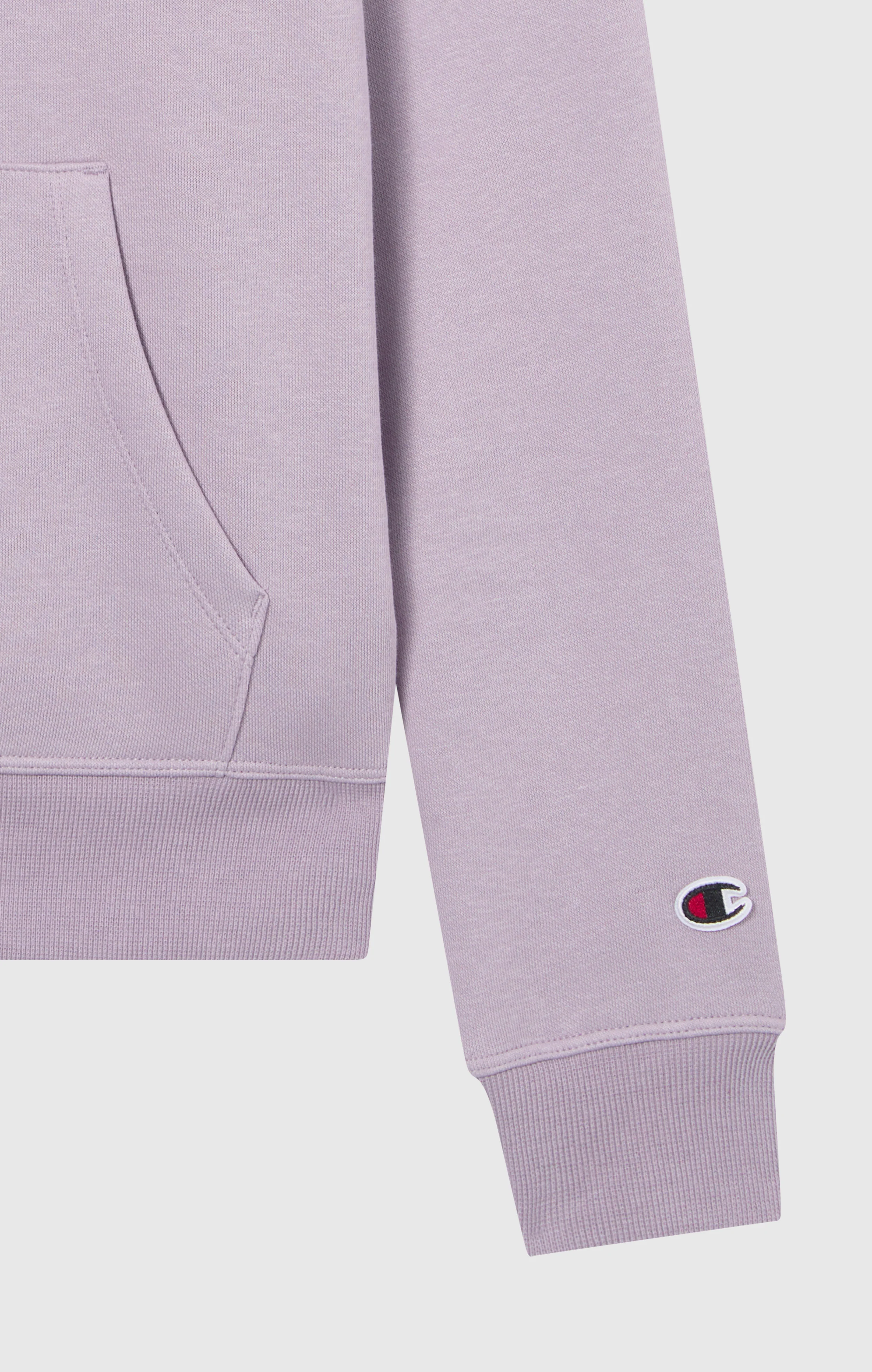 Women’s Fleece Hoodie with Big Embroidered Logo Icons - Image 6