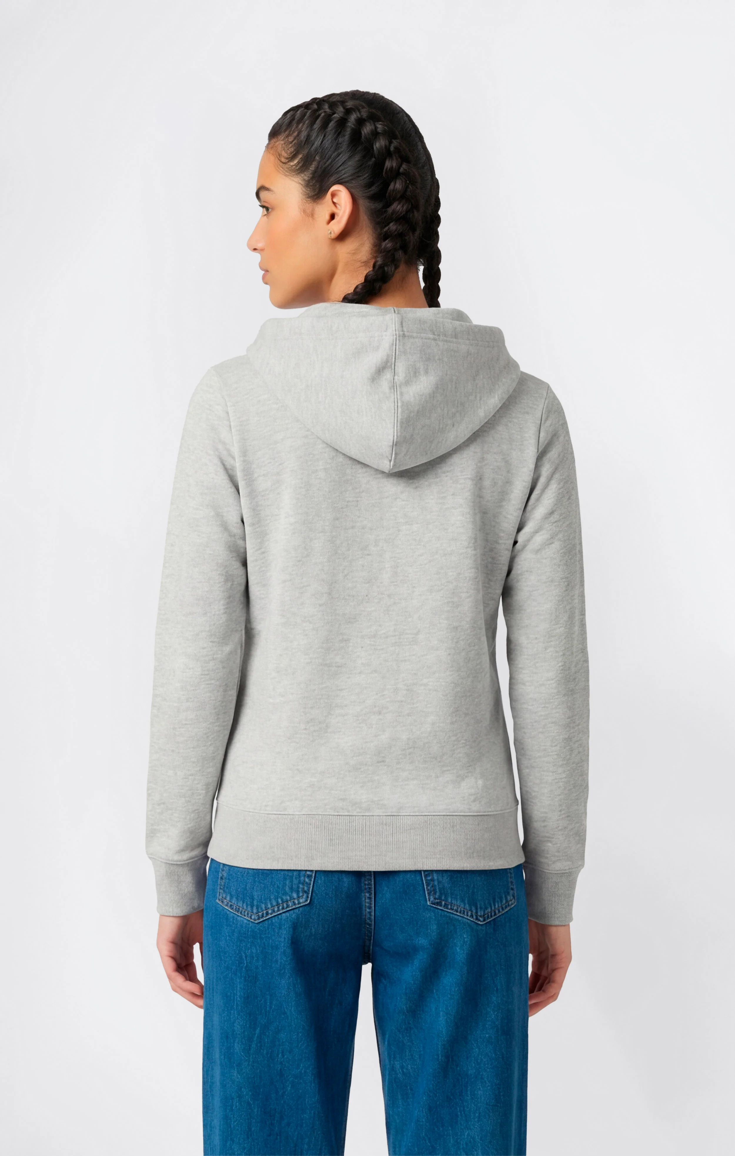 Women’s Lightweight Full Zip Hoodie Icons - Image 3