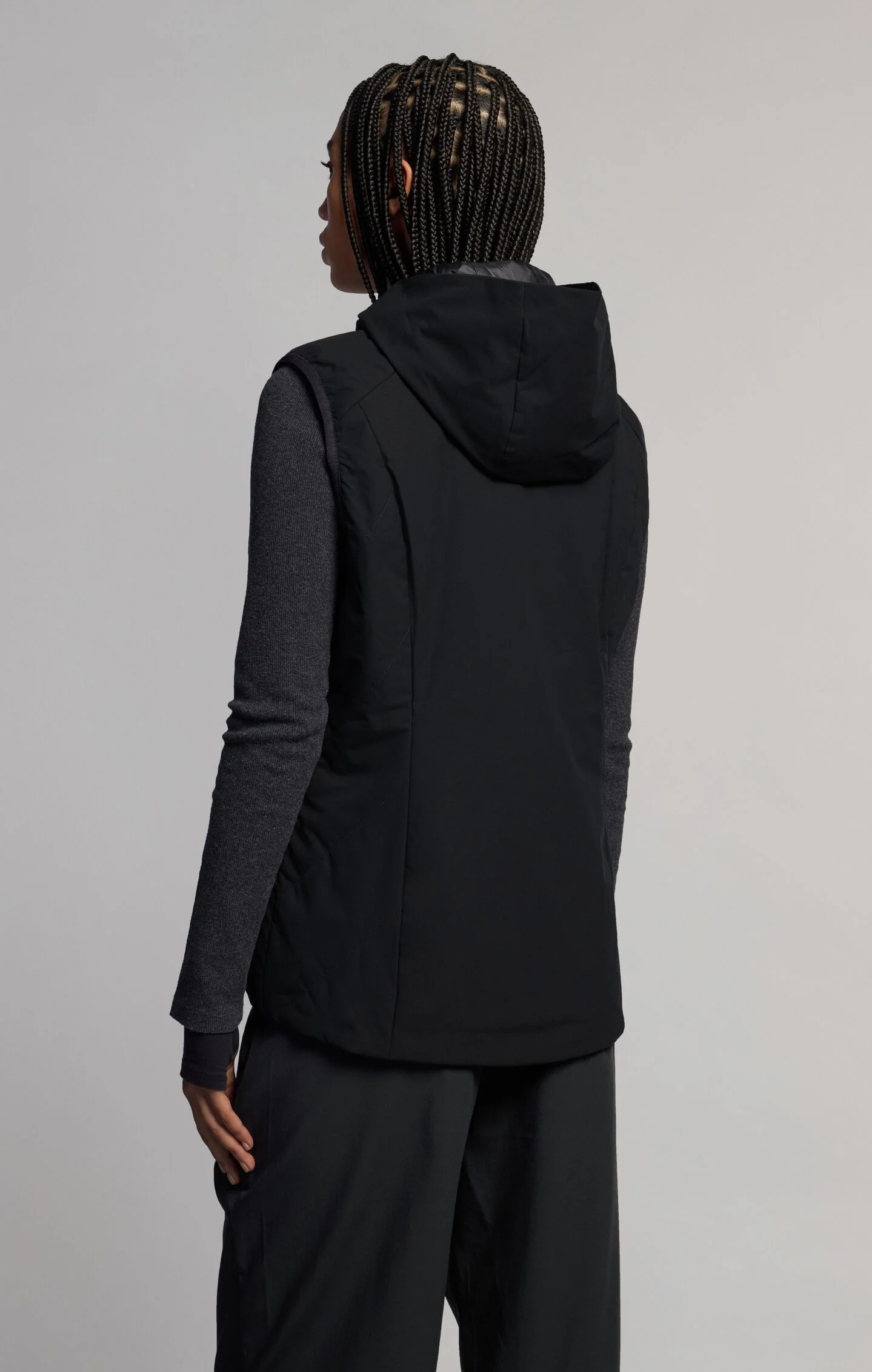 Women's Outdoor Hooded Vest - Image 3