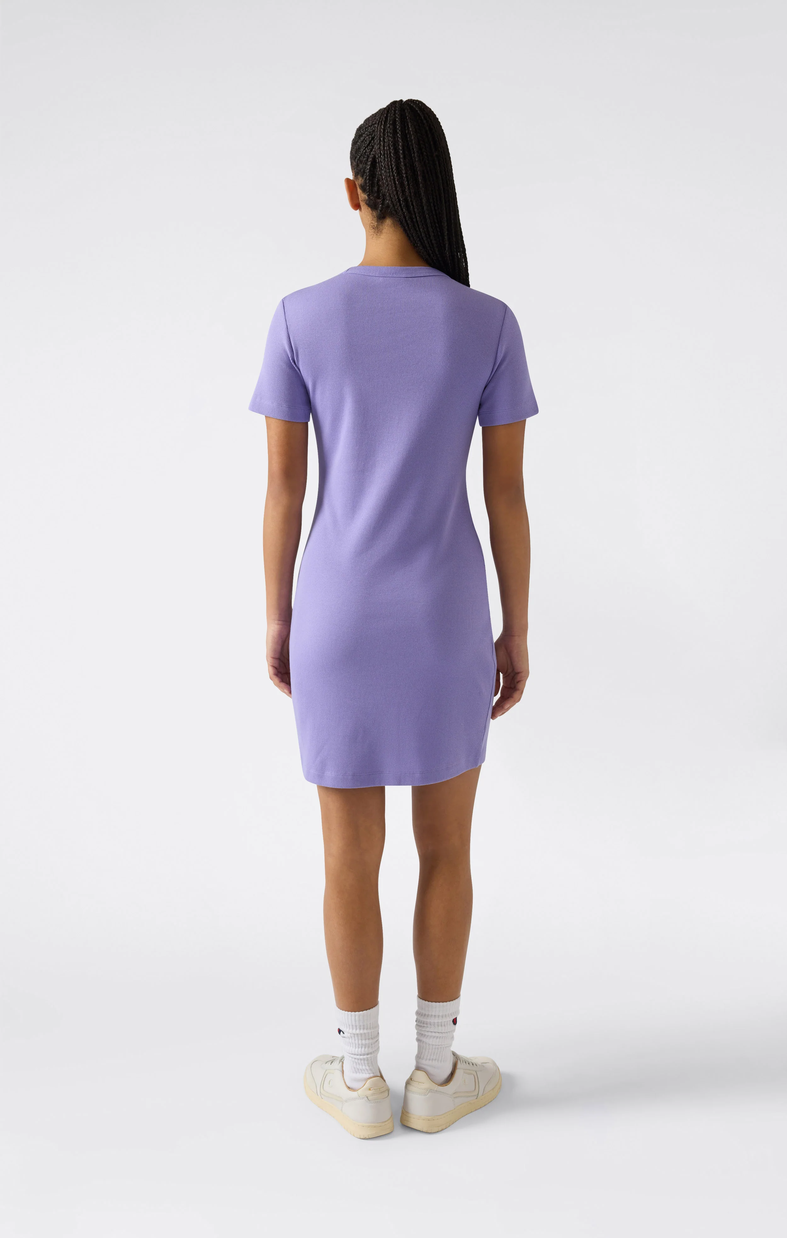 Women’s Stretch Rib Dress Icons - Image 3