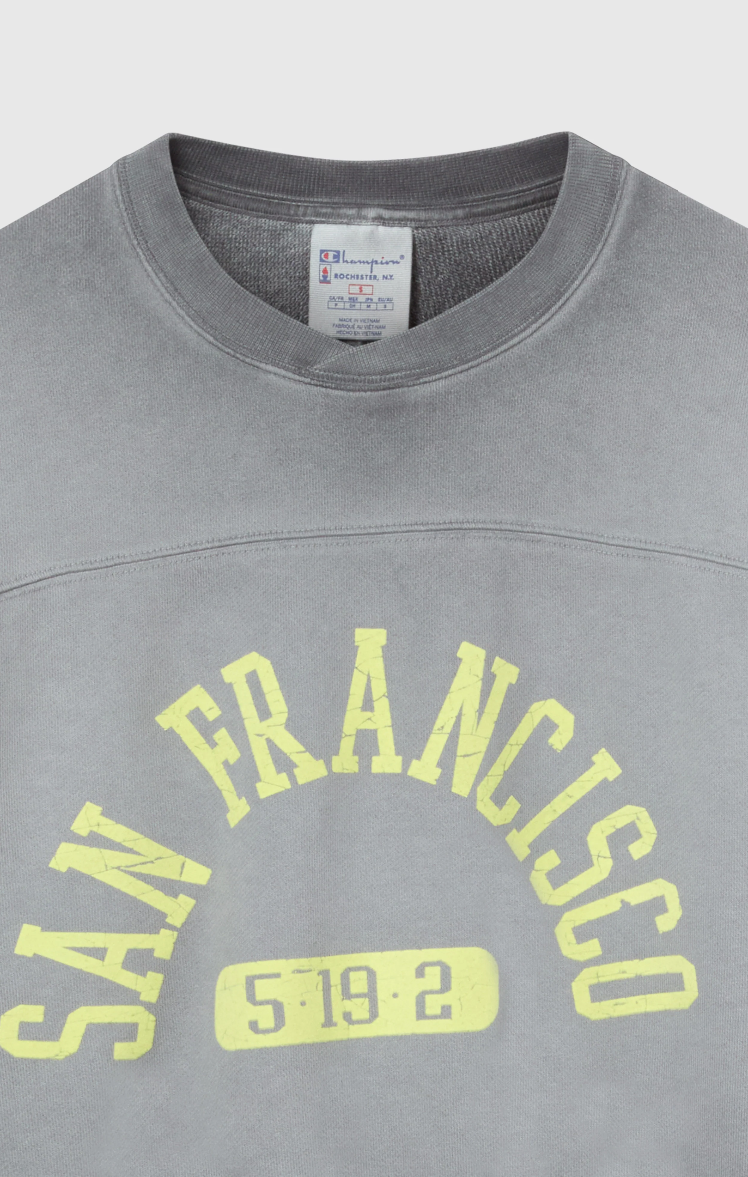 Women’s Washed Heavyweight Crewneck Sweatshirt Time Capsule - Image 7